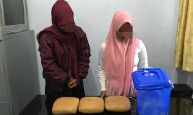 Ini Kronologis Penangkapan Wanita PNS dan Mahasiswi Aceh Bawa Ganja 2,7 Kilogram
