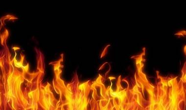 Kantor Bank Mandiri Cianjur Ludes Terbakar