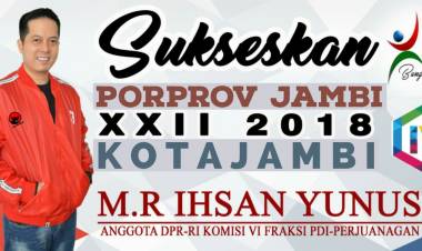 Ihsan Yunus: Porprov Jambi Menjadi Ajang Seleksi Atlet Berkualitas