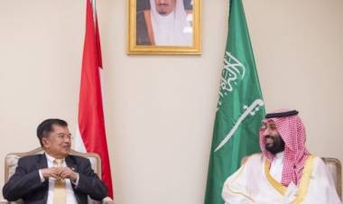 Wapres JK dan Putra Mahkota Arab Saudi Bahas Kilang Cilacap 