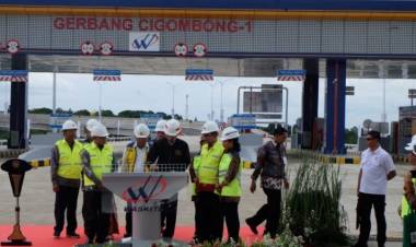 Sudah 20 Tahun Gonta-ganti Investor, Jokowi Resmikan Tol Ciawi-Sukabumi Seksi I 