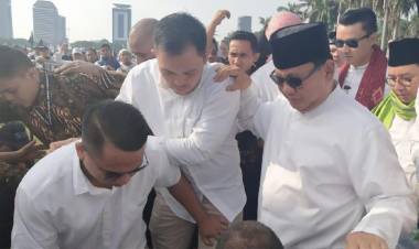 Diundang di Reuni 212, Prabowo: Takbir!!!, Merdeka!!!