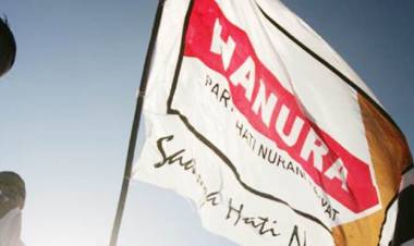 Ngotot Bela OSO, Massa Hanura Demonstrasi Tuntut KPU Loloskan Ketuanya