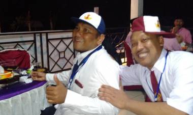 Begini Kelucuan Kepala Dinas Bungo Saat Ikut Training Camp For Leadership