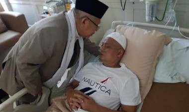 Ma'ruf Amin: Semoga Beliau Cepat Sembuh, Beliau Senantiasa Berzikir Kepada Allah