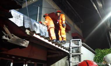 Ini Penyebab Rumah Roboh di Taman Sari Jakbar