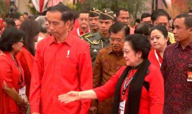 Didepan Jokowi, Megawati: PDIP Tak Mau Menang Pemilu dengan Menghalalkan Segala Cara
