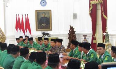 Gelisah Kondisi Tanah Air, GP Ansor Temui Presiden di Istana