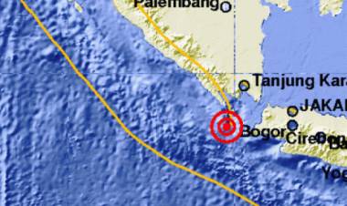 Lagi, Gempa Bumi Guncang Kota Bandarlampung