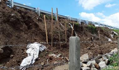 Belum Sebulan, Ruas-ruas Tol Trans Jawa Rusak