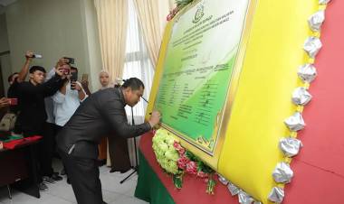 Tandatangani Pakta Integritas WBK, Ini Permintaan Bupati Bungo Mashuri