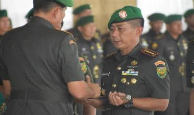Dalam Setijab Danrem, Pangdam Sriwijaya Minta Prajurit Netral Dalam Pemilu