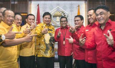 Nah Loh! PDIP Ngotot Dukung Golkar Kalahkan Gerindra di Pemilu 2019