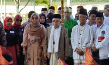 Di Hadapan Warga Minang, Ma'ruf Amin: Menyebarkan Berita Hoaks Itu Haram