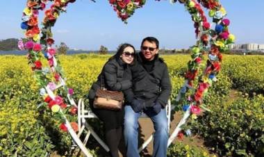 Bahagianya Ahok & Puput Bulan Madu di Korea Setelah Resmi Berstatus Suami Istri?