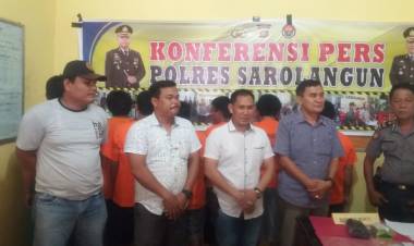 Selama Operasi Antik Polres Sarolangun Amankan 7 Pelaku Narkoba