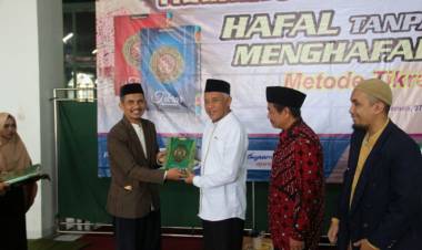 Ratusan Orang Ikuti Training Akbar Menghafal Alquran metode Tikrar