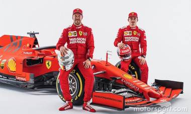 Duo Pebalap Ferrari Vettel, Leclerc "Bebas Bertarung" di Trek