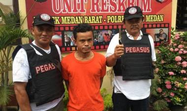 Biadab, Menantu di Medan Ini Tikam Leher Ayah Mertua Berkali-kali