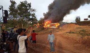 Polisi Minta Pelaku Pembakaran Kantor Samhutani Serahkan Diri