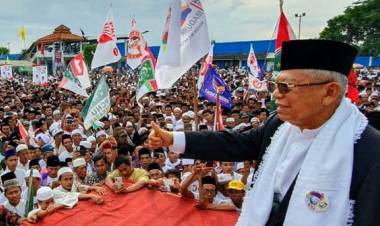 Kampanye di Garut, Maruf: Dulu Kalah, Sekarang Harus Menang!