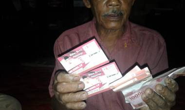 Lagi, Diduga "Nyiram" Timses Caleg Gerindra Sarolangun Diamankan Warga