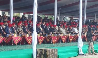 Prabowo, Gatot Nurmantyo AM Hendropriyono Hadiri Upacara HUT Kopassus