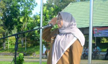 Jadi Irup Peringatan Hari Otonomi Daerah ke-23, Bupati Masnah: Mari Tingkatkan Kinerja Pemerintah