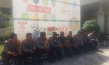 TNI & Polri Perketat Pengamanan Pleno KPU Sarolangun