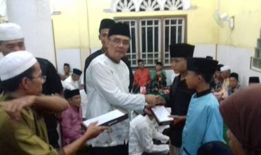 Safari Ramadan Hari Terakhir, Pemkab Muarojambi Kunjungi Warga Mudung Darat