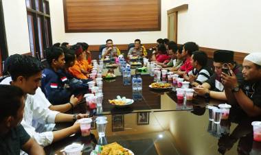 Kapolres Muarojambi Ajak Wartawan dan Mahasiswa Tangkal Hoaks