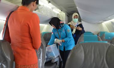 Hanya Garuda yang Bersedia Awak Maskapainya Dites Urine BNNP Jambi