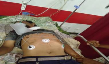 Lebaran, Tukang Jaga Parkir Coba Gorok Leher Sendiri