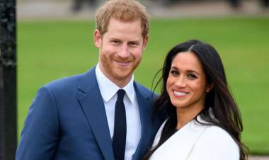 Pangeran Harry Beserta Istri Hadiri Parade Militer Ulang Tahun Ratu