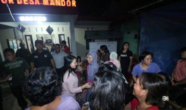 Usai Lebaran, 268 KK Mengungsi Akibat Banjir di Mandor