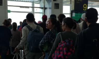 Arus Balik, 37 Unit Pesawat Keberangkatan di Bandara Internasional Kualanamu