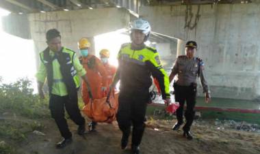 Pemudik Asal Jambi Tewas Terjatuh dari Jembatan Cimanuk Tol Cipali