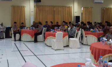 Hadiri Halal Bihalal Polres Muarojambi, Wabup BBS: Hendaklah Semua Insan Saling Memaafkan