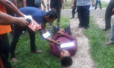 SAKIT HATI Begini Pelaku Bunuh Ustadz Abdul Fattah, 27 Adegan Diperagakan