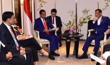 Ratifikasi Batas Maritim ZEE Kelar, Jokowi dan Duterte Bahas Kerja Sama Perdagangan Investasi