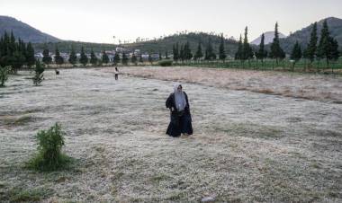 Suhu Dingin di Dieng Akibat Monsun Dingin Australia