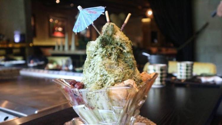 Green Tea Kakigori (Es Serut ala Jepang)
