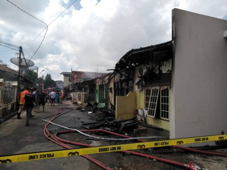 Terkuak, Ini Penyebab Kebakaran Hebat di Lorong Budiman Jambi Timur