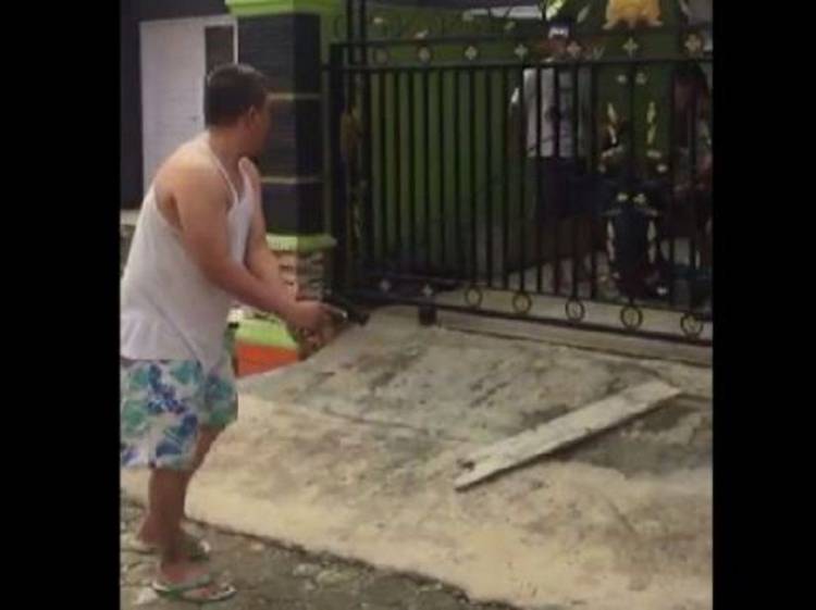 Kapolsek kemuning baku tembak sama komplotan pencuri