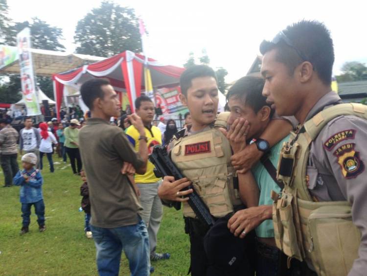 Beraksi di Kampanye Akbar Fasha-Maulana, Pencopet Nyaris jadi Bulan-bulanan Massa