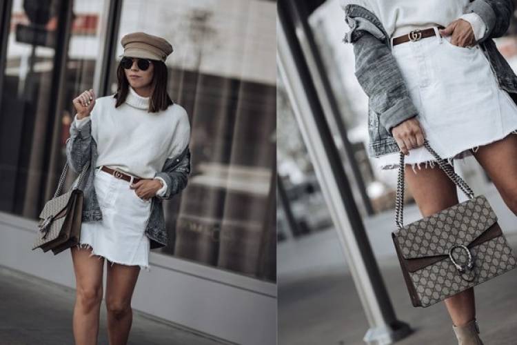 Intip 10 Tips Mix and Match Oversized Denim Jacket Kamu