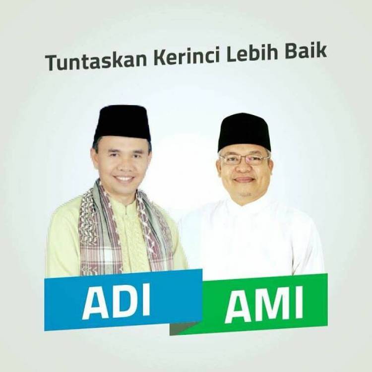 Adirozal-Ami Taher : Mari Kita Buktikan Pilkada Di Kerinci Menjadi Beradab dan Damai