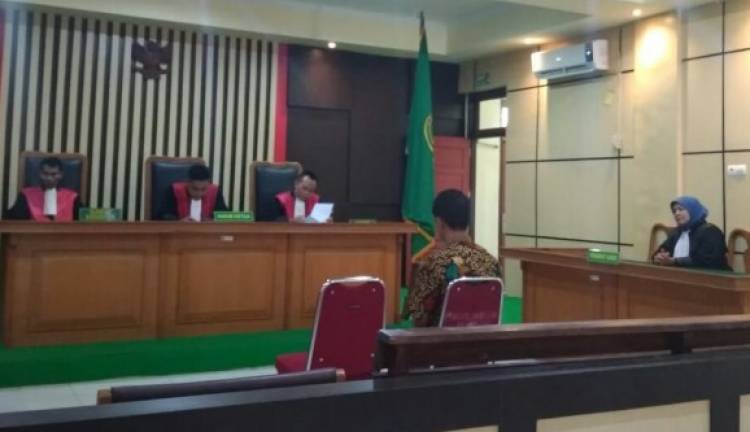 Anggota DPRD Muarojambi "M Jamaah" Dituntut 2 Tahun Penjara.