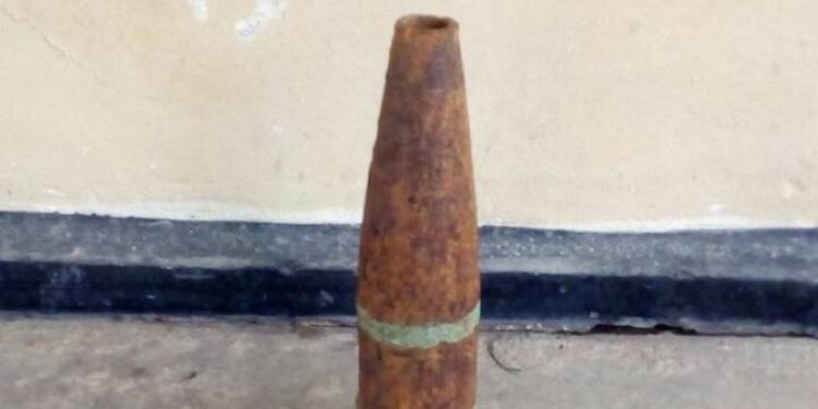 Warga Sentani,Digegerkan dengan adanya Bom Berjenis Mortir