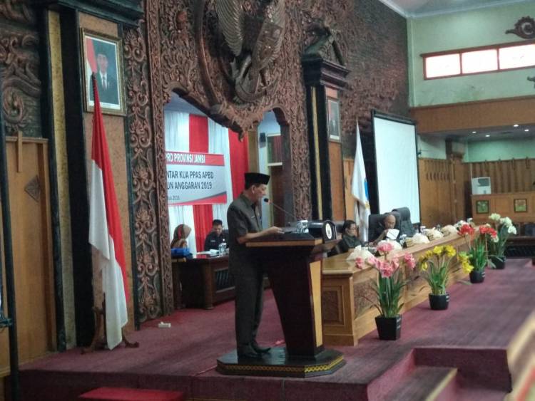 DPRD Tolak Sekda Provinsi Jambi Mewakili Plt Gubernur di Sidang Paripurna